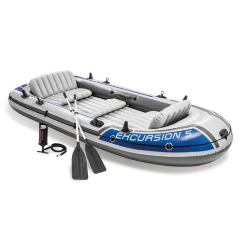 Canoé/Bateau gonflable Excursion 5 -INTEX