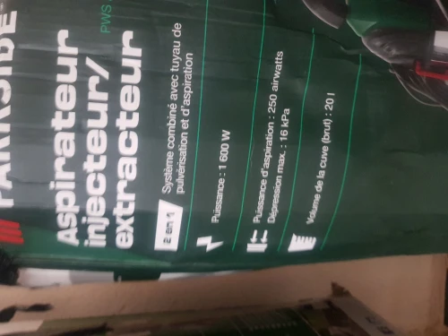 Aspirateur injecteur extracteur 