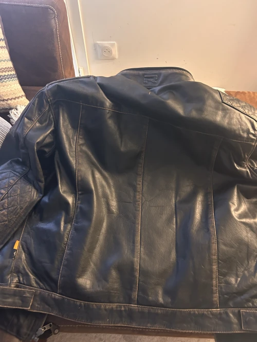 Blouson cuir véritable