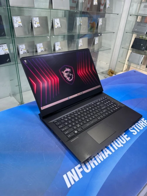 MSI VECTOR GP76 CORE : INTEL I7 - 12700H DISC : 1000 GB  (SSD)  RAM : 16 GB RTX 3070 TI  8GB 