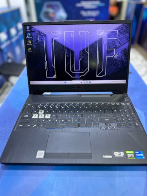 ASUS TUF F15  CORE : INTEL I5 / 11400H DISC : 512 GB  (SSD)  RAM : 16 GB  RTX 3050 4GB
