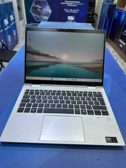 HP ELITEBOOK 830 G11 X360 CORE : INTEL ULTRA 5 125U DISC : 256 GB  (SSD)  RAM : 16 GB