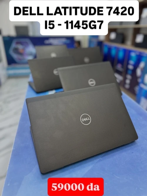 DELL LATITUDE 7420 CORE : INTEL i5 - 1145G7 DISC :  256 GB  (SSD)  RAM : 16 GB