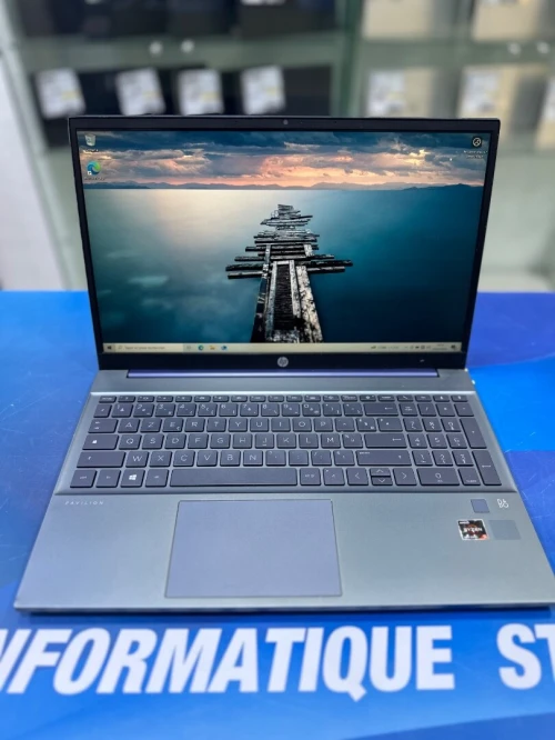 HP PAVILION 15  CORE : RYZEN 5 5500U DISC : 512 GB  (SSD)  RAM : 16 GB  