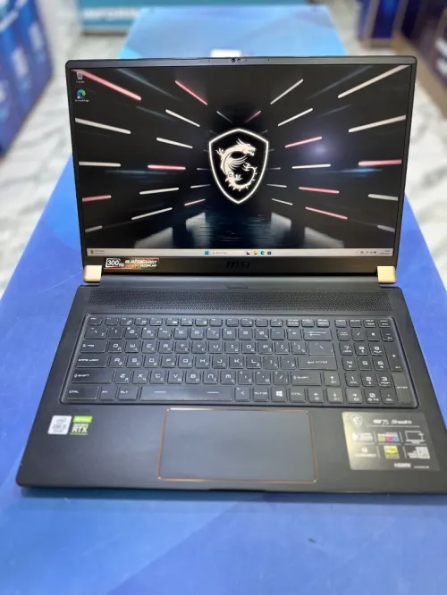MSI GS75 STEALTH CORE : INTEL I9 / 10980HK DISC : 02 TB  (SSD)  RAM: 32GB RTX 2080 8GB 