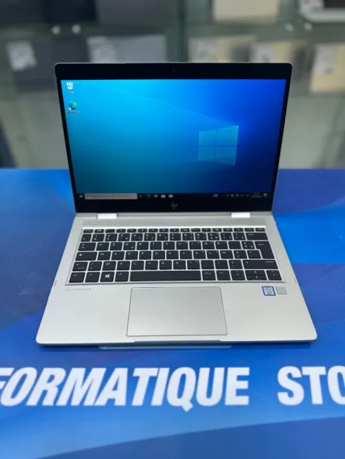 HP ELITEBOOK 830 G6 X360 CORE : i7 - 8265U DISC : 512 GB (SSD) RAM : 16 GB
