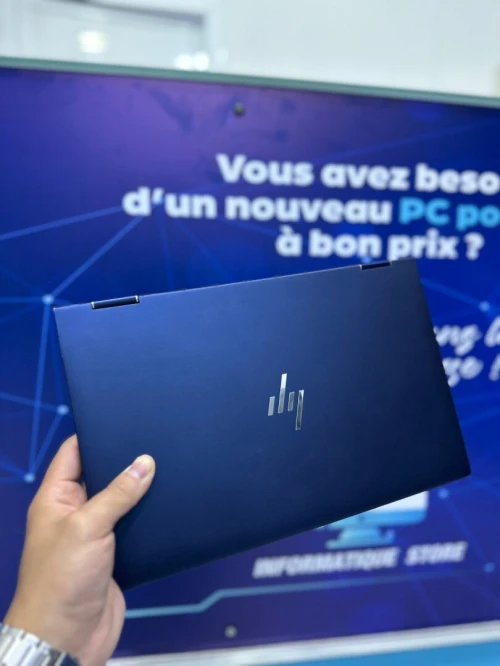 HP DRAGON FLY X360 CORE : Intel i5 / 11 eme  DISC : 256 GB  (SSD)  RAM : 08 GB  TACTILE