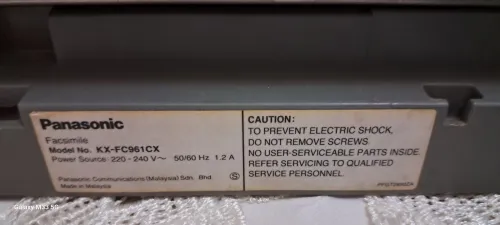 Fax Panasonic 