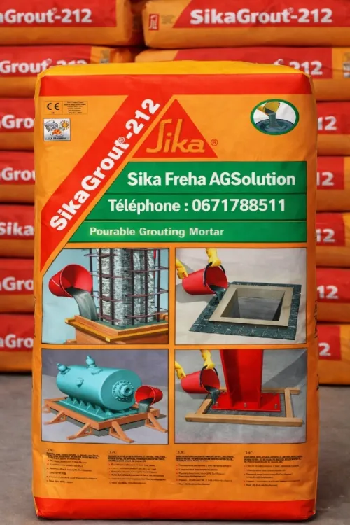 Sika grout_212 Scellements