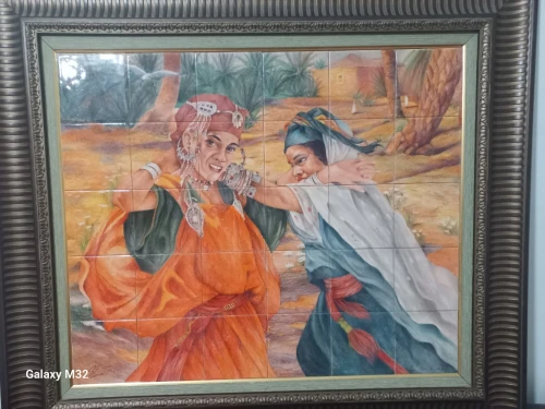 Tableau en faïence