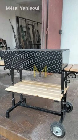 Barbecue en métal