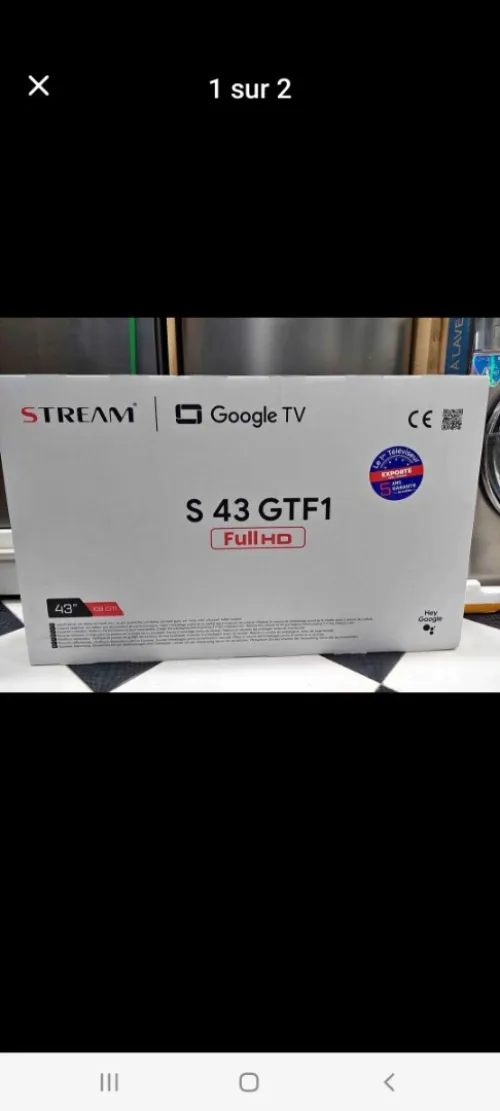 Stream google 43 pouces 
