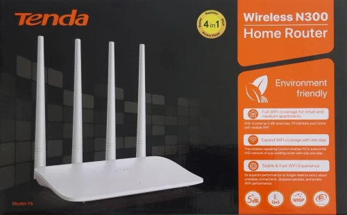  Routeur Wi-Fi TENDA N300 Wireless Home