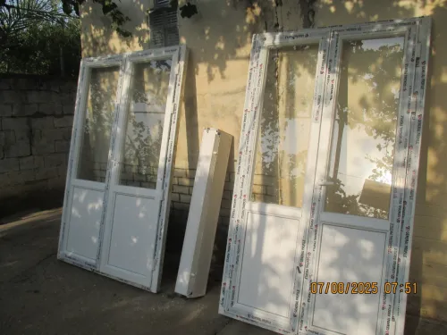 Portes balcon en PVC 