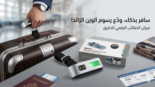 ميزان حقائب السفر