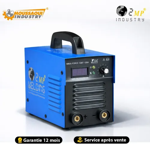 POSTE À SOUDER PORTATIF MMA-FORCE 120A IGBT INVERTER - 2MP INDUSTRY SPA