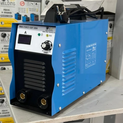 POSTE À SOUDER PORTATIF MMA-FORCE 200A IGBT INVERTER - 2MP INDUSTRY SPA