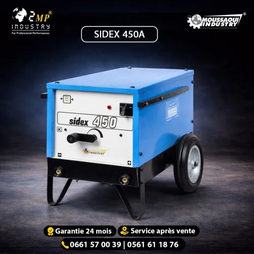 POSTE À SOUDER SIDEX 450 A - SIDAL by Moussaoui Industry - 2MP Industry SPA