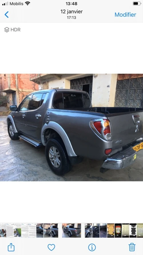 Mitsubishi L200 2008 Doube cabine Evolution