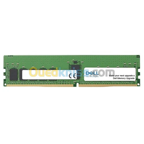 RAM pour Serveur | DELL 1X 16GB DDR4-3200 RDIMM PC4-25600R DUAL RANK X8 POUR R650XS/R750 XS