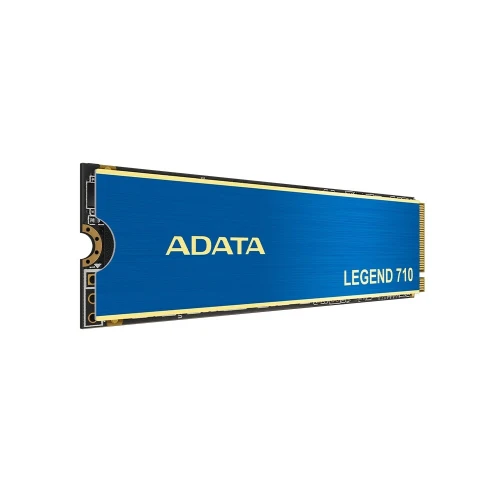 DISQUE DUR 512GB SSD NVMe M.2 2280 ADATA 1.3 Legend 710 (2400/1800 MB/s) PCIe Gen 3x4 2280, Support SSD Toolbox, PC Gaming, 3D NAND, LDPC, Chiffrement AES 256 Bits Bleu