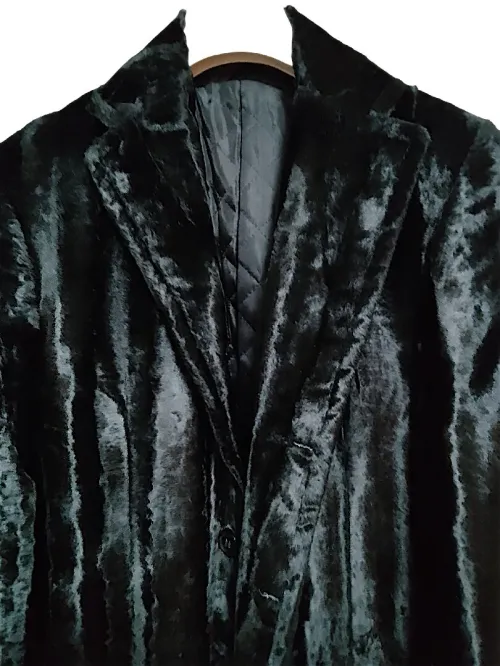 Manteau de luxe en fourrure pour homme made in Italy taille 50