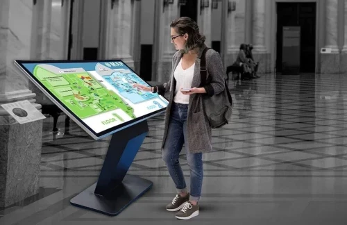 LOCATION TOTEM TACTILE