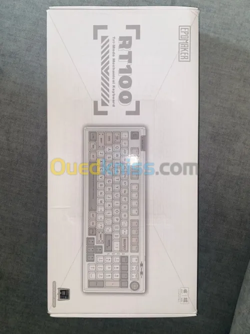 Clavier mécanique Epomaker RT100 97% Retro whit