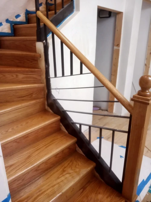 Escalier en bois