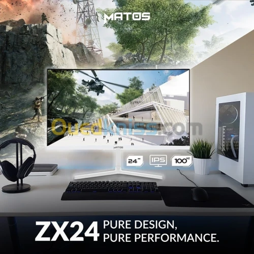 Monitor MATOS ZX24 24" FHD IPS 100Hz
