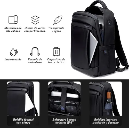 SAC A DOS ARCTIC HUNTER B00478 15.6" BLACK