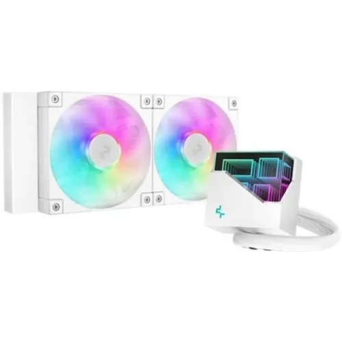 WATERCOOLING DEEPCOOL LT240 WHITE ARGB