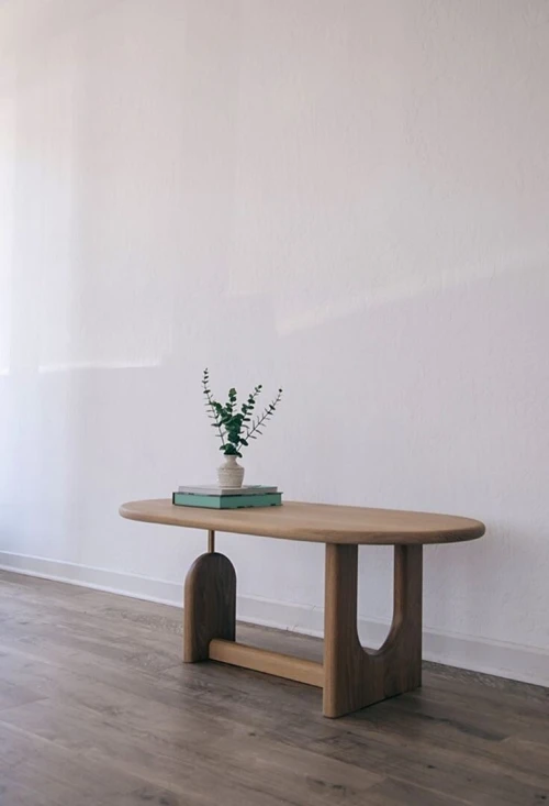 Table basse en hêtre allemand 