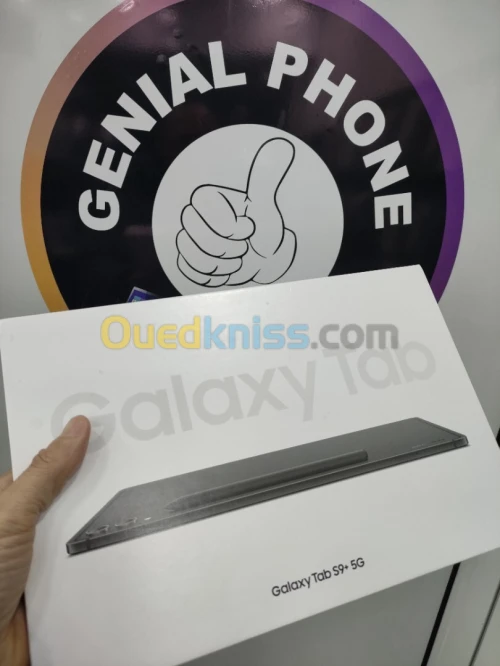 Samsung Tab S9 plus 256/12 cellulaire 5G coffret 🇬🇧