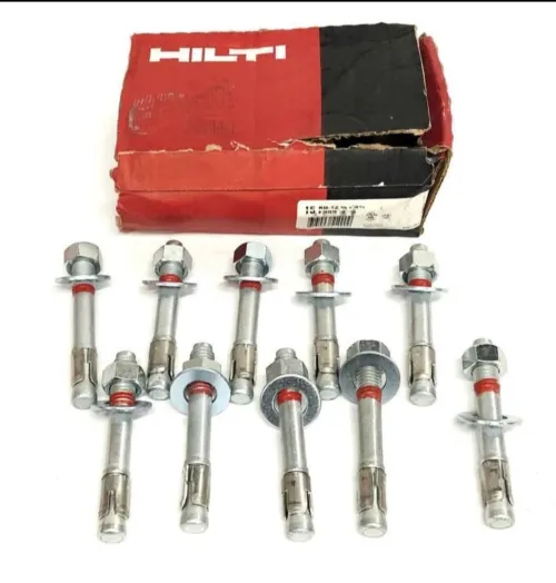 مسامير تثبيت (Anchor Bolts) Hilti Germany للتثبيت القوي