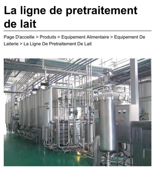 Ligne de production de tomates 