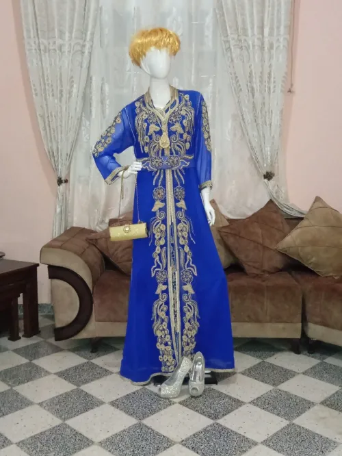 Robe de soirée+robe blanche+kaftan+karakou+chaussures