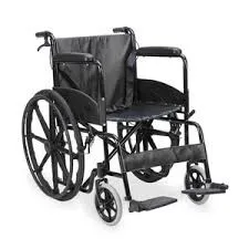 Fauteuil Roulant Pliable en Cuir