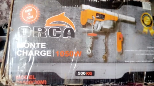 Monte charge électrique 30M/500KG/1050W