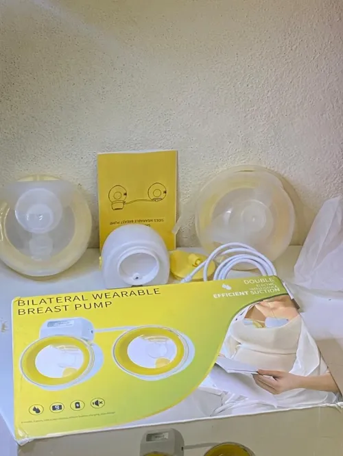 Pompe à Lait Maternelle Bilatérale et Portable - Double Extraction Efficace