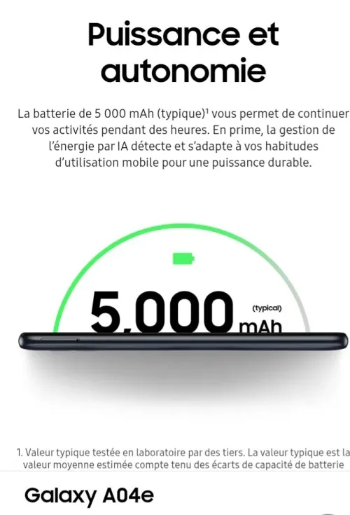 Samsung Galaxy A04e