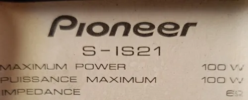 Enceintes Pioneer 