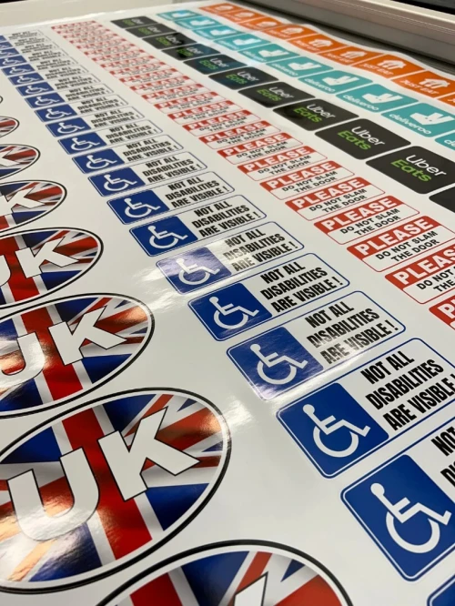 Impression étiquette autocollante stickers