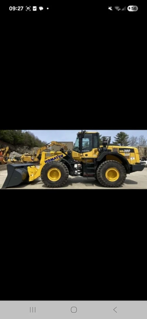 Location Engin KOMATSU WA380