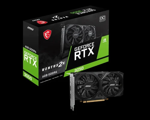 CARTE GRAPHIQUE RTX3050 VENTUS 2X 6G