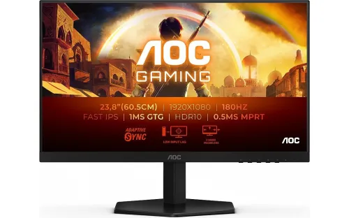 ECRAN AOC GAMING 24G42E 24" FHD FAST IPS 180Hz 0.5Ms HDR10 Adaptive-Sync MADE IN ALGERIA