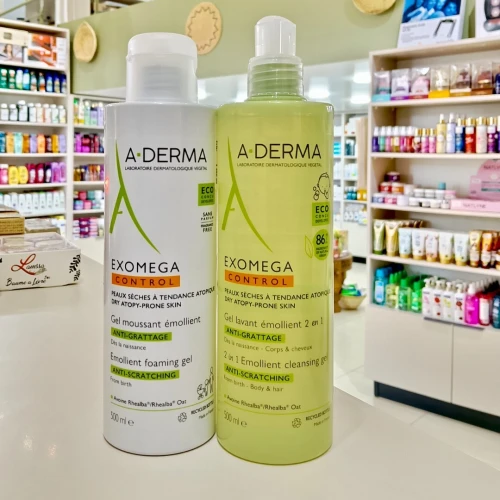 A-DERMA Exomega Control : Solution Anti-Grattage pour Peaux Atopiques