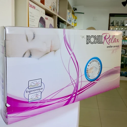 Oreiller Cervical ISOBULL Relax Standard Mémoire de Forme