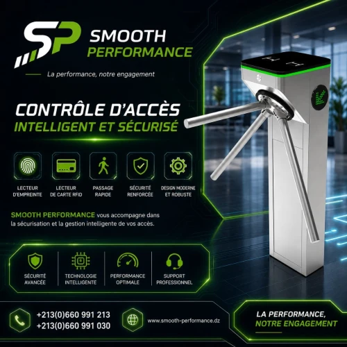 Tourniquet Tripode Pour contrôle d'accès ZKTeco
