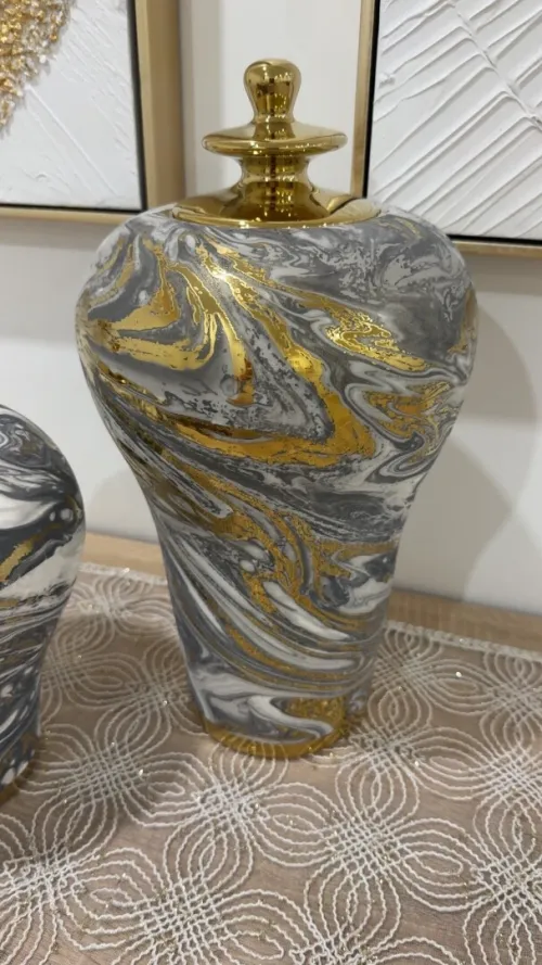 Jarre et vase luxe